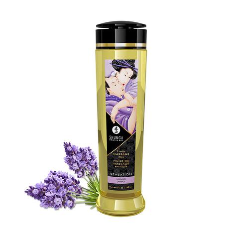 Shunga Massage Oil Sensation Lavender 240ml