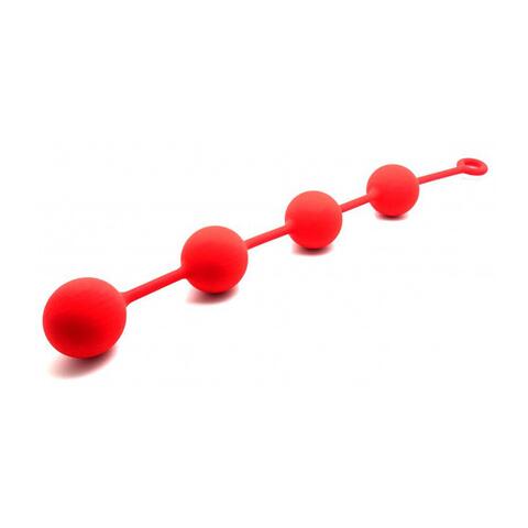 Red Quartet Anal Balls 6cm