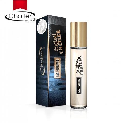 Original Chatler La Homme For Men Perfume - Display 6 x 30 ml