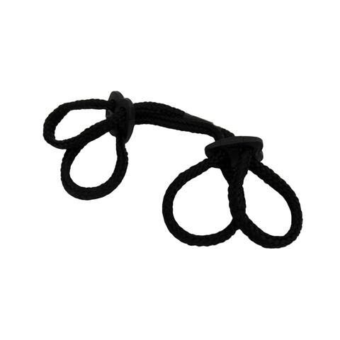 Silky Soft Handcuffs - Black