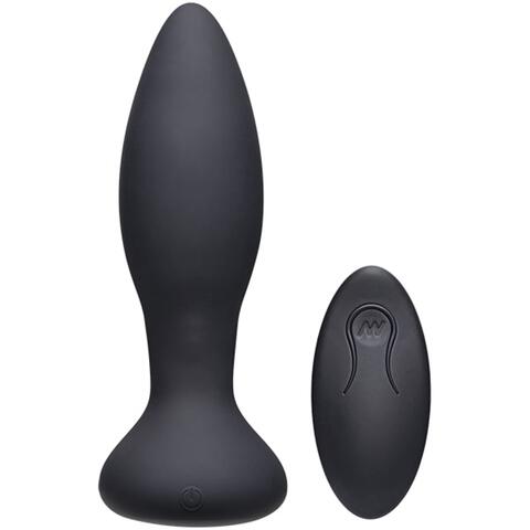 Vibe Experienced Vibrating Butt Plug - Black