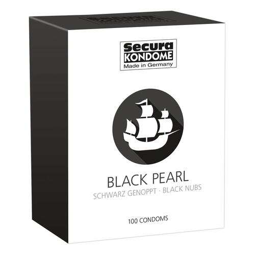 Secura Kondome Black Pearl x100 Condoms