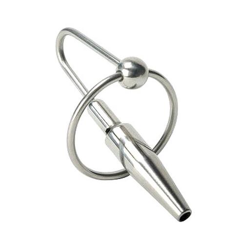 Penis Plug with Glans Ring 30mm