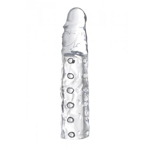 Size Matters 3 Inch Clear Penis Enhancer Sleeve