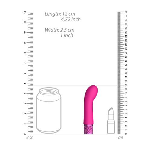 Royal Gems Bijou Rechargeable Silicone Bullet Pink