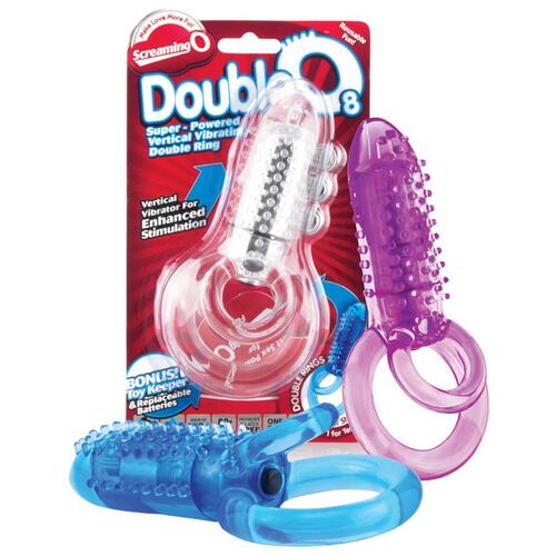 Double O 8 Vibrating Cockring