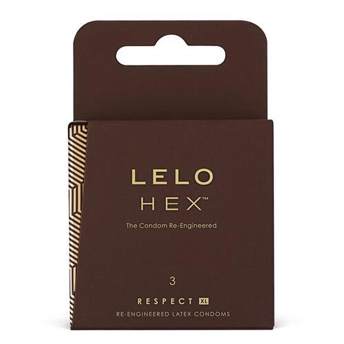 Hex XL Respect Condoms 3 Pack