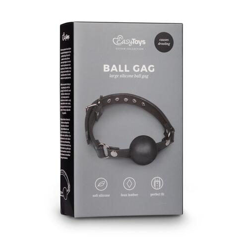 Ball Gag With Large Silicone Ball