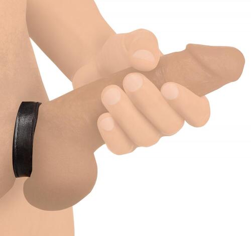 Cock Gear Adjustable Leather Cock ring