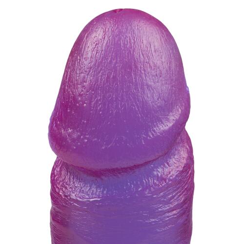 Crystal Jellies - 6 Inch Ballsy Cock With Suction Cup