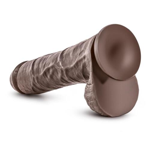 Dr. Skin - Mr. Savage Dildo With Suction Cup 11.5''  - Chocolate