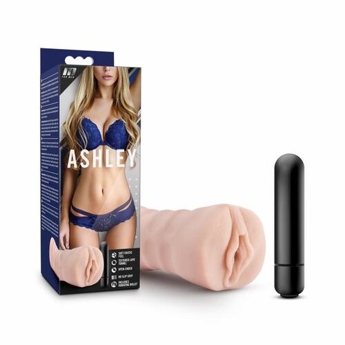 M for Men - Ashley Masturbator With Bullet Vibrator - Vagina