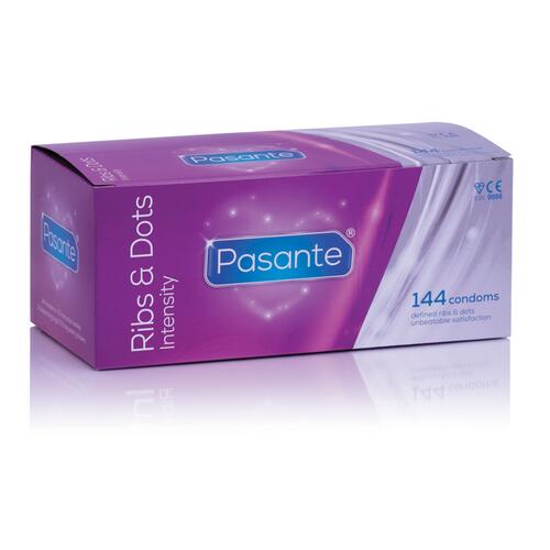 Pasante Ribs & Dots Intensity condoms 144pcs