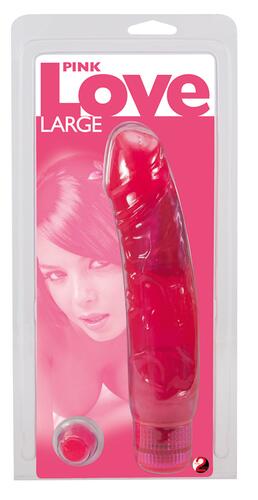 Pink Love Large Vibrator