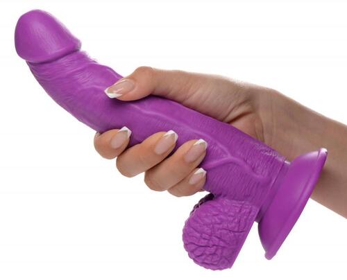 Poppin Dildo 19 cm - Purple