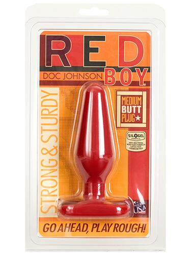 Red Boy - Butt Plug - Medium