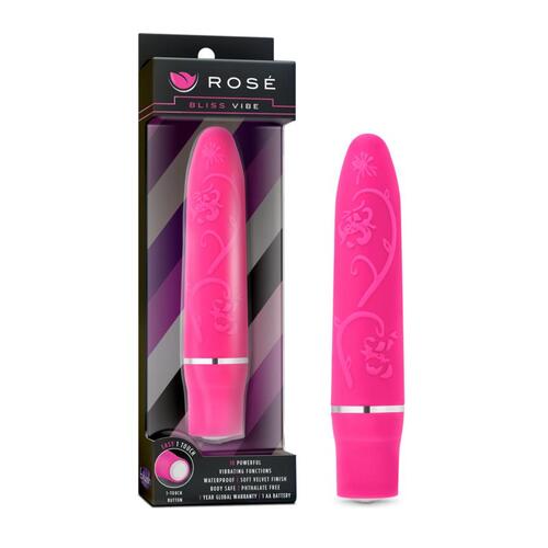 Rose - Bliss Vibe Bullet Vibrator - Pink