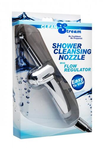 Shower Cleansing Nozzle with Flow Regulator