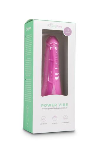 Silicone Realistic Vibrator Pink