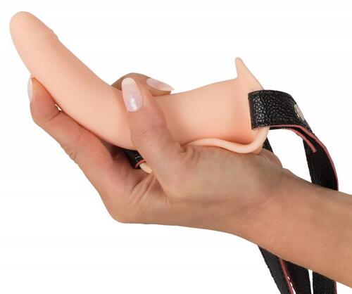 Strap-On With Vibrating Dildo