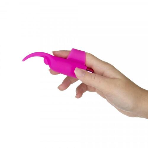 Teasing Tongue Finger Vibrator - Pink