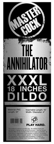 The Annihilator XXXL Dildo