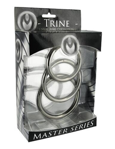 Trine Steel Ring Collection