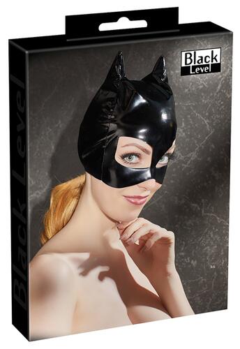 Vinyl Mask With Cat Ears