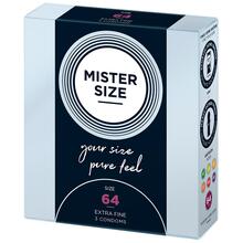 Mister Size 64mm Your Size Pure Feel Condoms 3 Pack