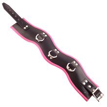Black And Pink Padded Posture Collar