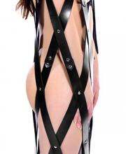 Hanging Leather Strap Cage