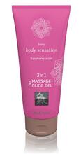 Massage- & Glide Gel 2 in 1 - Raspberry