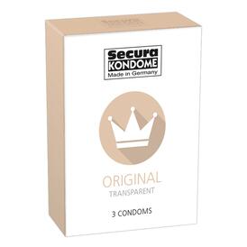 Secura Kondome Original Transparent x3 Condoms