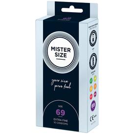 Mister Size 69mm Your Size Pure Feel Condoms 10 Pack