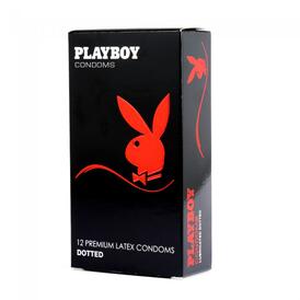 PlayBoy Dotted Condoms 12 Pack