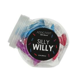 Addiction - Silly Willy Mini Dildo 12 pieces - 8 cm