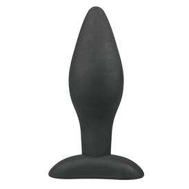 Large Black Silicone Buttplug