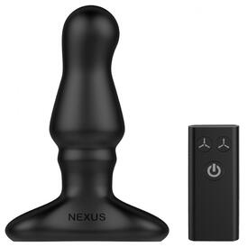 Nexus - Bolster Vibrating and Inflatable Prostate Plug - diameter 46 mm
