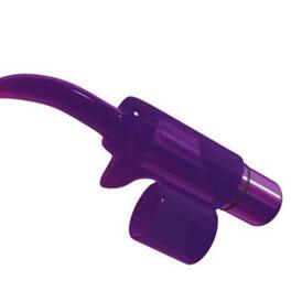 Tingling Tongue Bullet Finger Vibrator- Purple